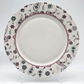 Elegant Paisley Porcelain Plate